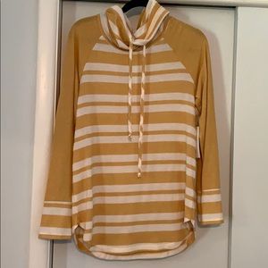 Super soft cowl-neck hoodie